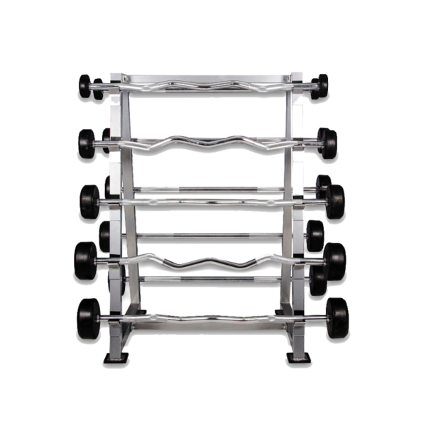 rack de barras peso fijo